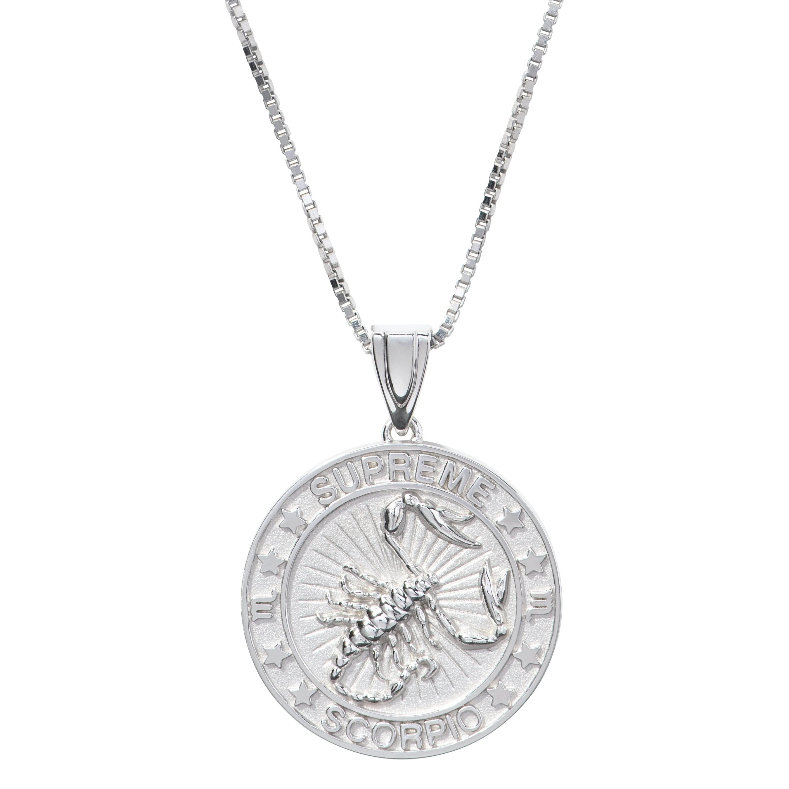 Supreme®/Jacob&Co Sterling Silver Zodiac Pendant view 22